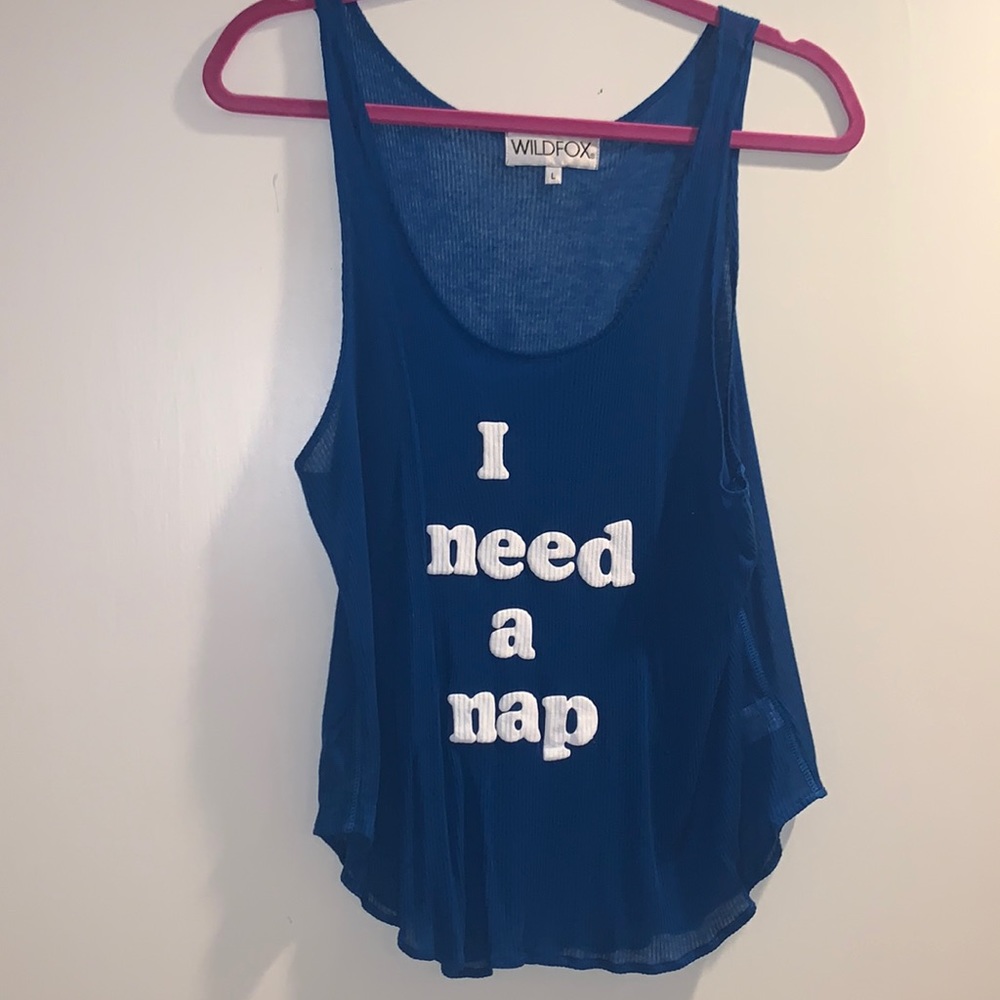 Wild fox tank top
